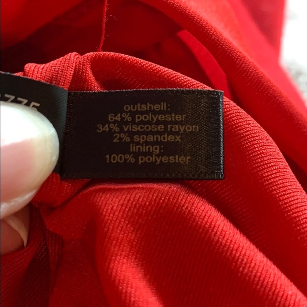 NWT The Limited red fitted dress - Picture 7 of 9
